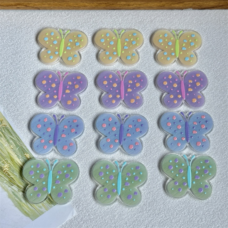 Body Jewelry Wholesale - Wholesale 50pcs/lot color pattern print animals