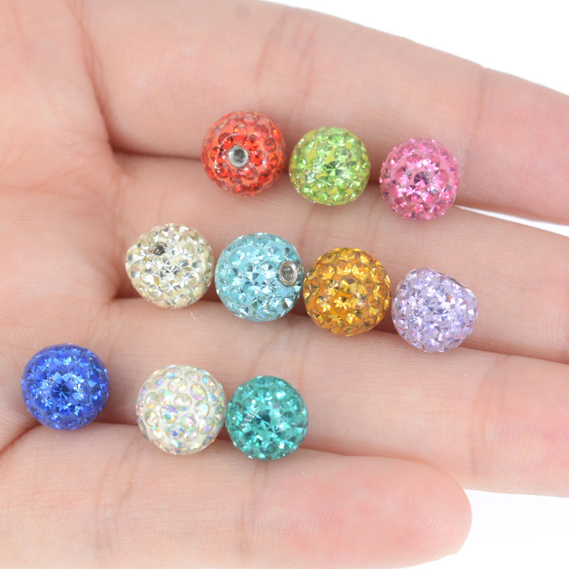 10Pcs 16g&14g 3-5mm Tongue Bar - Body Jewelry Replacement Ball ulasan dan harga