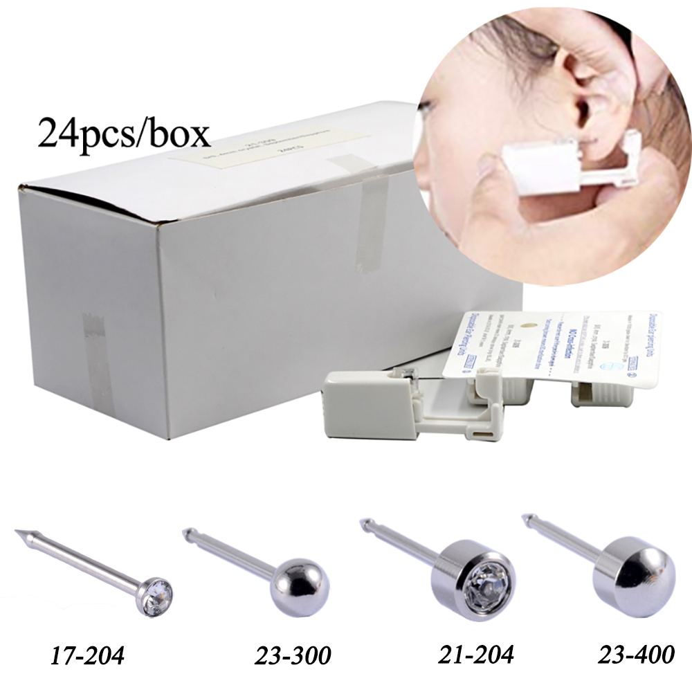 24pcs/Box  Disposable Safety E - Body Jewelry Jewelry Box ulasan dan harga