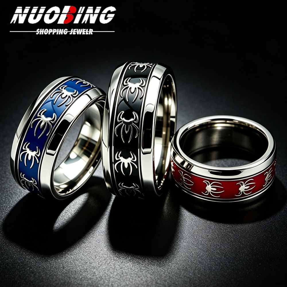 New Vintage Punk Spider Ring 3 - Body Jewelry Wholesale ulasan dan harga