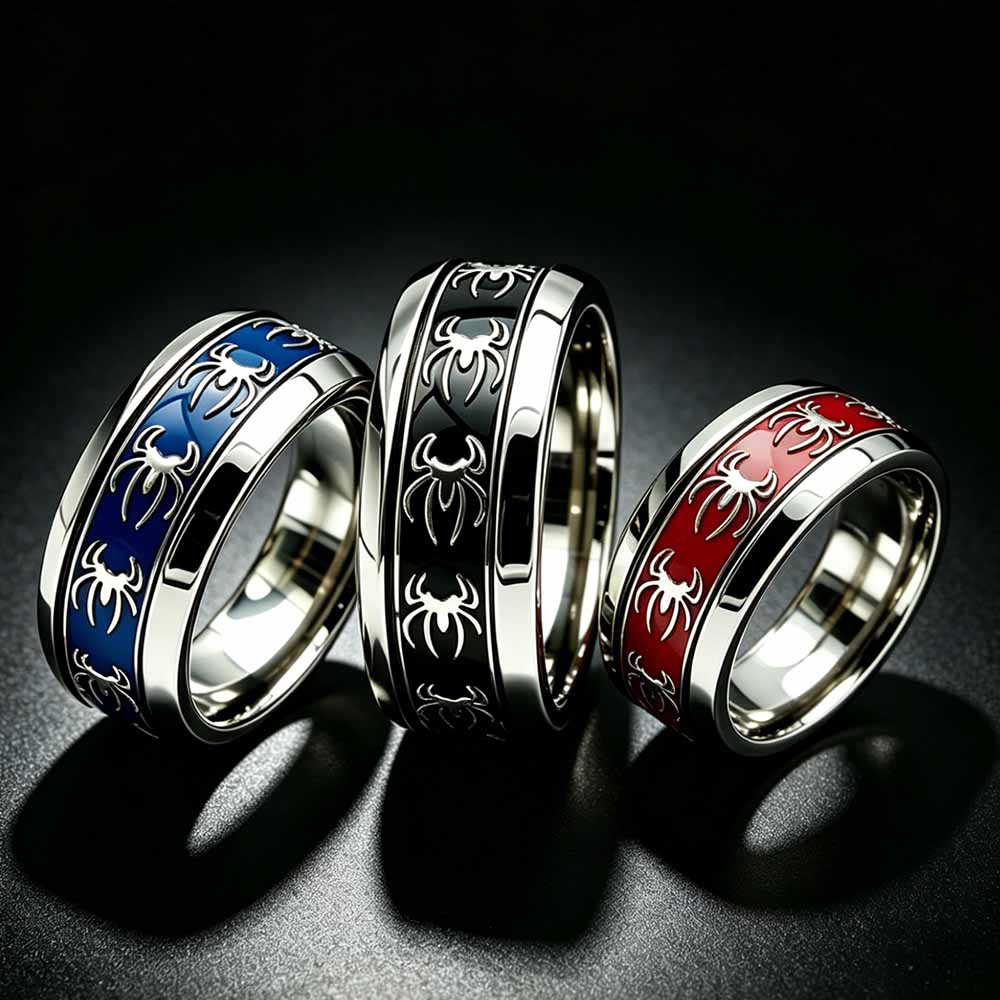 New Vintage Punk Spider Ring 3 - Body Jewelry Wholesale ulasan dan harga