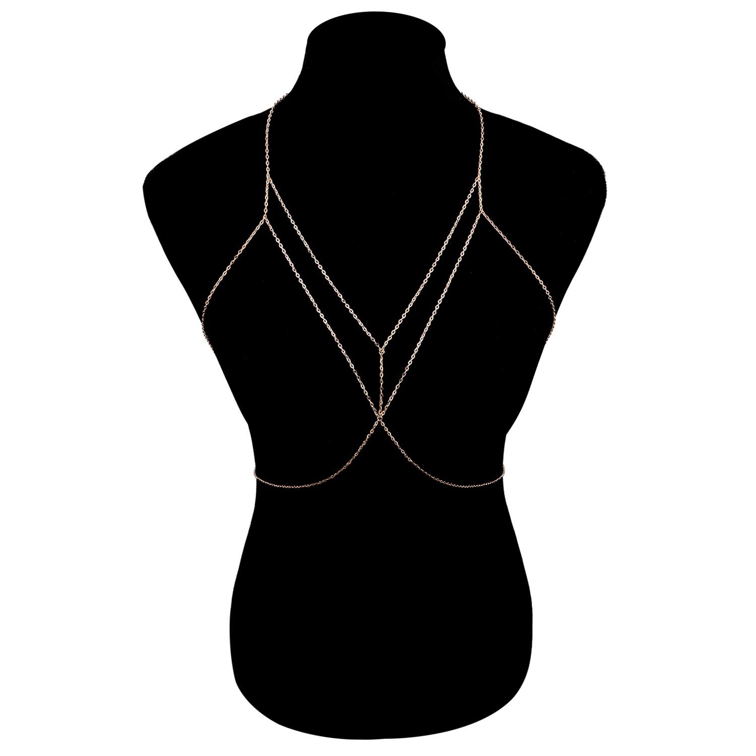 Sex Staggered Body Chain For W - Body Jewelry Retainers ulasan dan harga