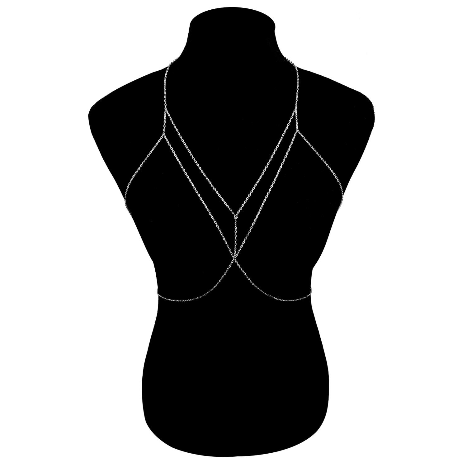 Sex Staggered Body Chain For W - Body Jewelry Retainers ulasan dan harga