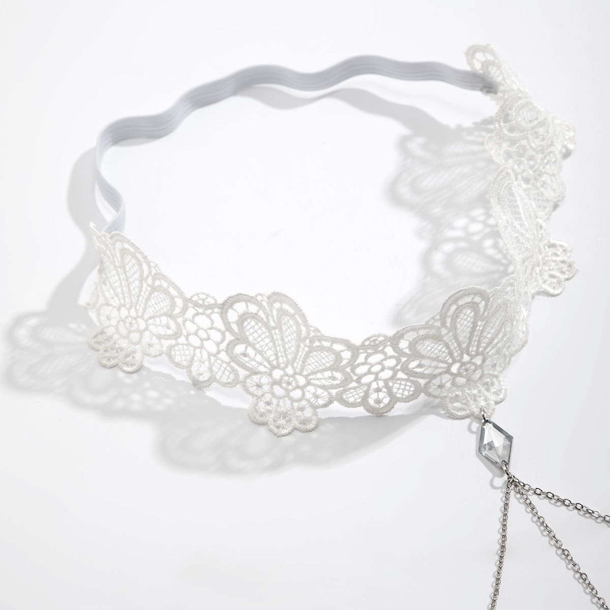 IngeSight Z Gothic White Lace  - Body Jewelry Leg Chain ulasan dan harga
