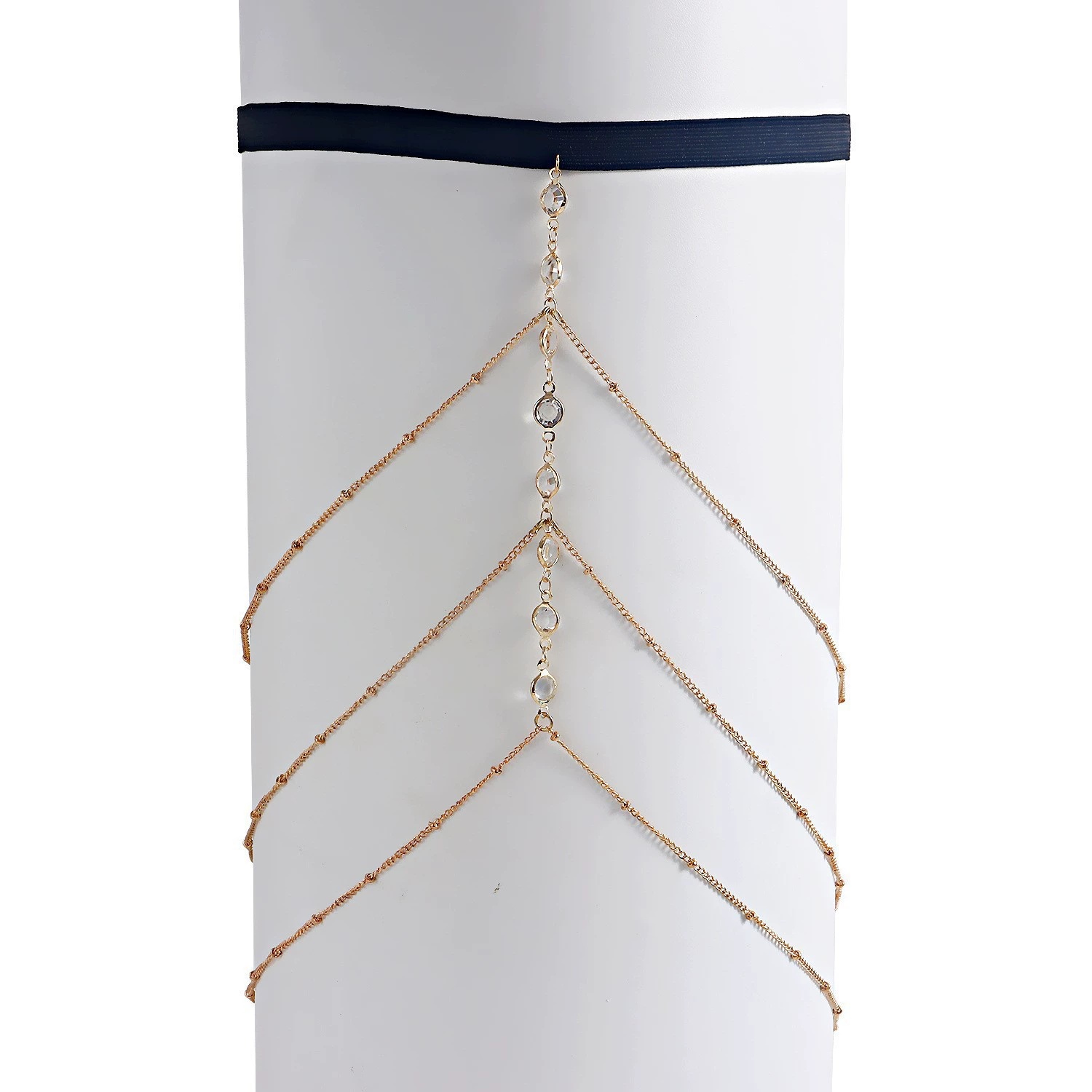 2025 New Women Bohemian Thigh  - Body Jewelry Leg Chain ulasan dan harga