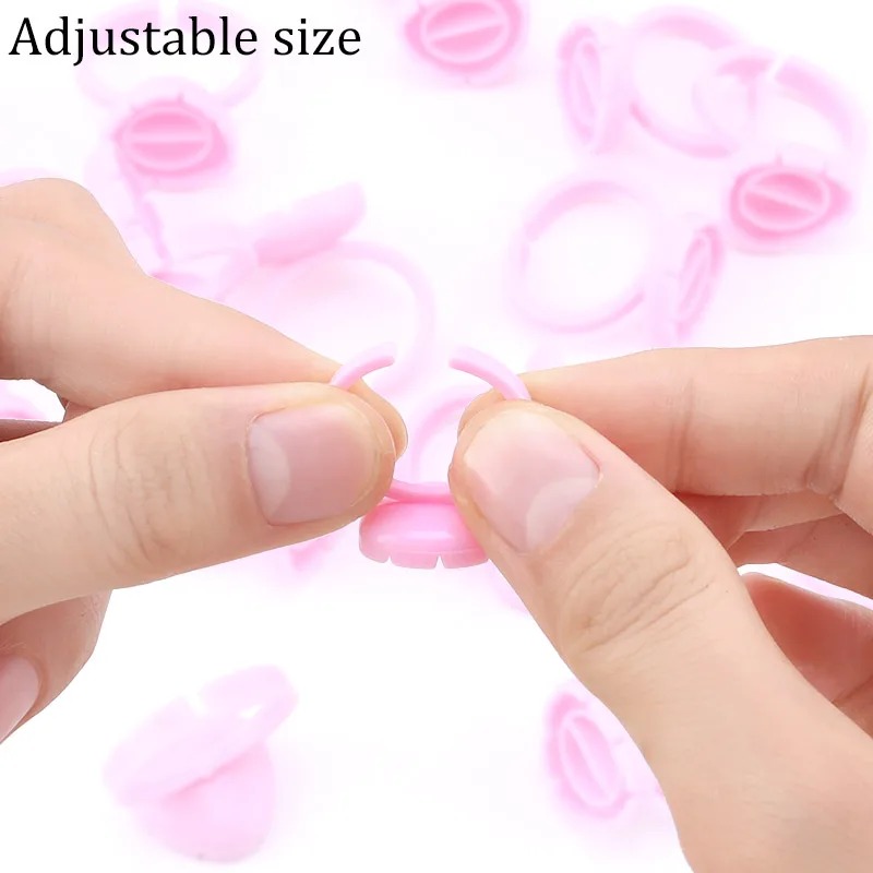 100 Pcs Disposable Eyelash Glu - Body Jewelry Tattoo ulasan dan harga