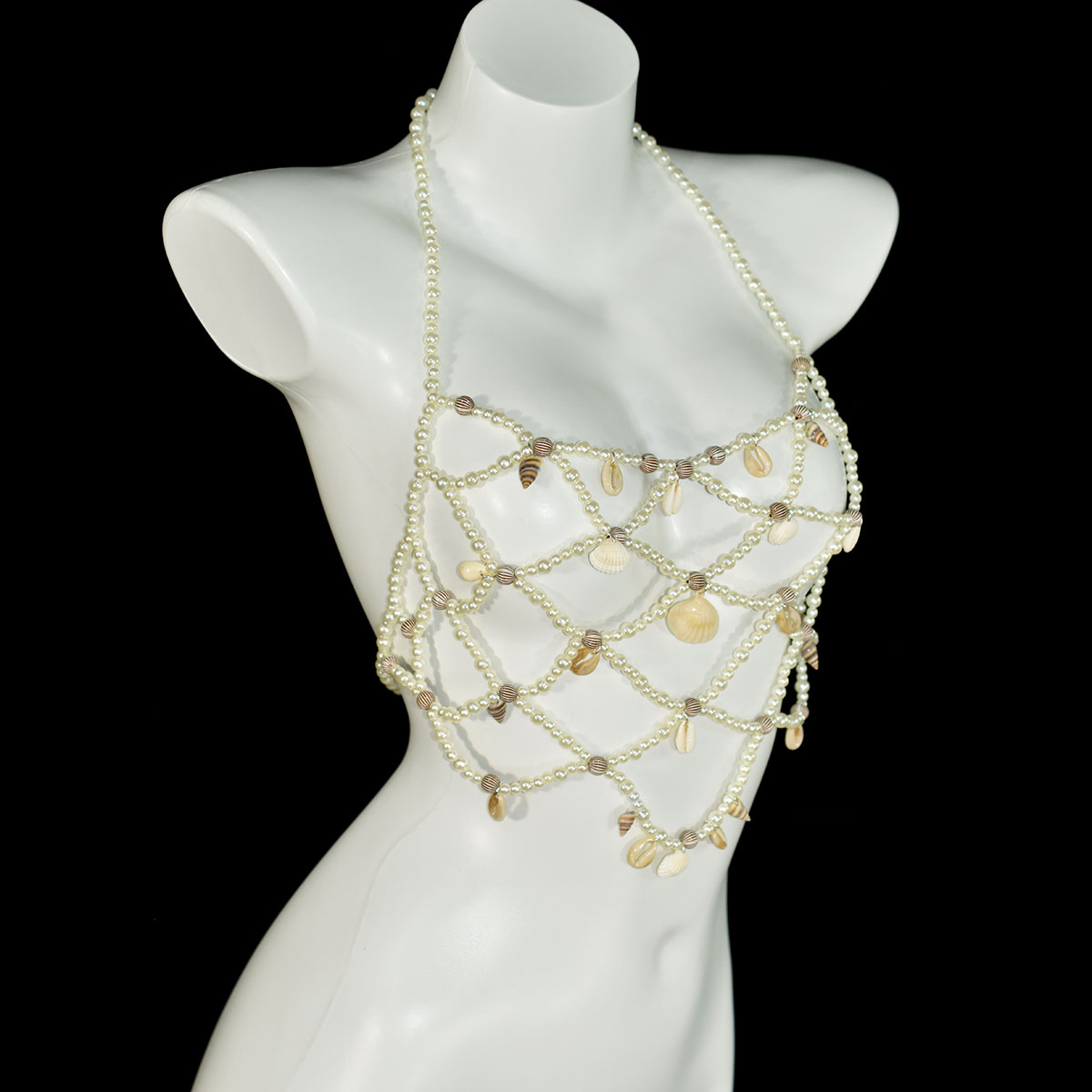 Fashion Imitation Pearl Bra Wa - Body Jewelry Retainers ulasan dan harga