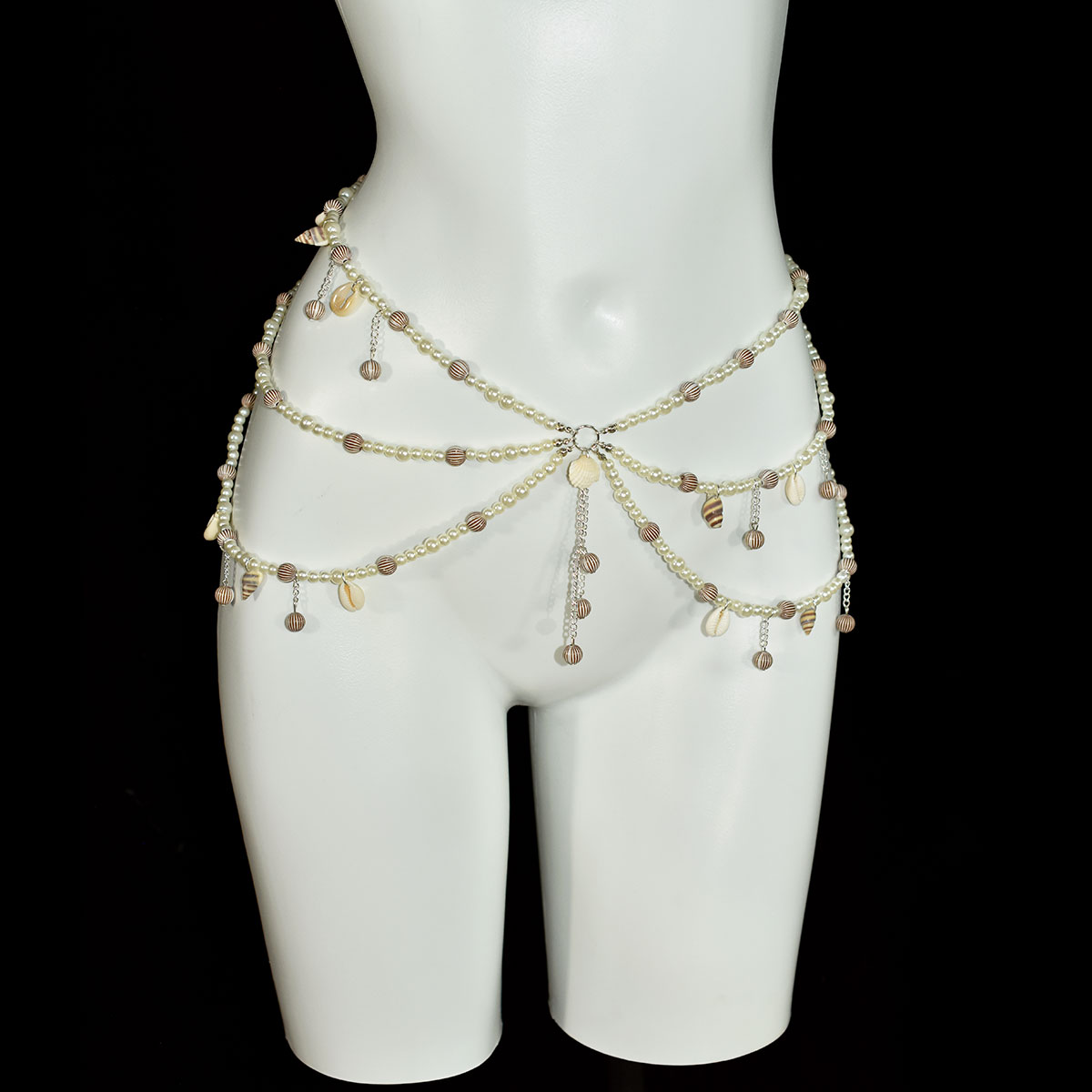 Fashion Imitation Pearl Bra Wa - Body Jewelry Retainers ulasan dan harga