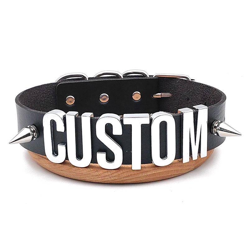 Punk Rivet Customized Letters  - Body Jewelry Goth ulasan dan harga