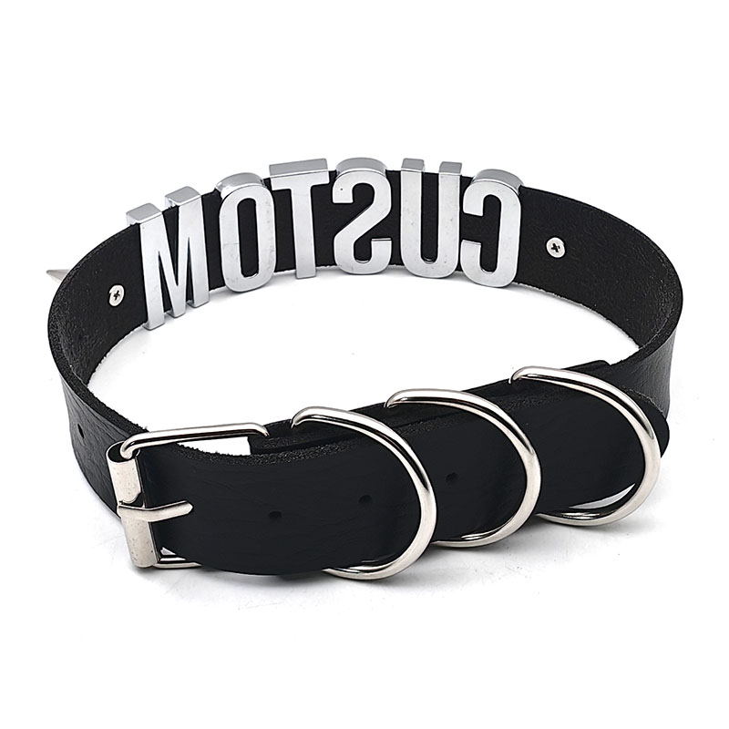 Punk Rivet Customized Letters  - Body Jewelry Goth ulasan dan harga