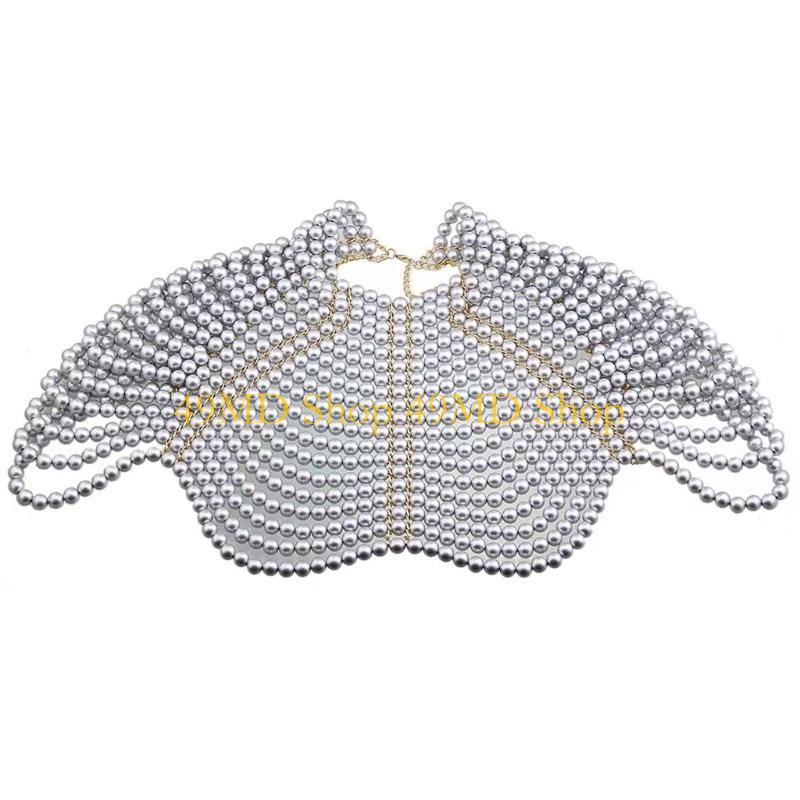 49MD Elegant Women Shawl Multi - Body Chain Jewelry ulasan dan harga