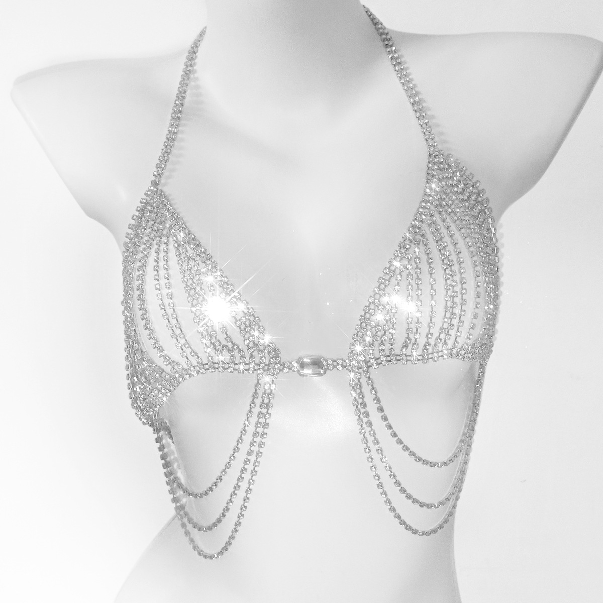 Fashionable Tassels Sexy Rhine - Body Jewelry Retainers ulasan dan harga