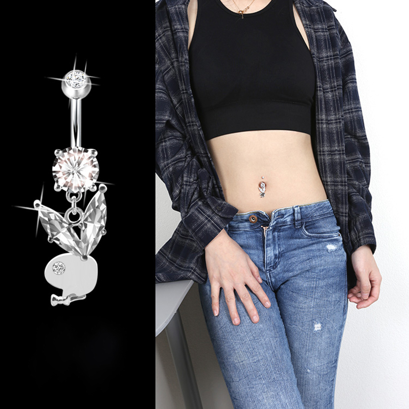 Hypoallergenic 925 Sterling Si - Body Jewelry Goth ulasan dan harga
