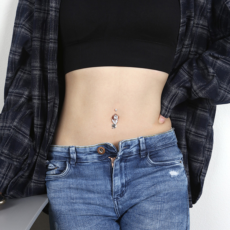 Hypoallergenic 925 Sterling Si - Body Jewelry Goth ulasan dan harga