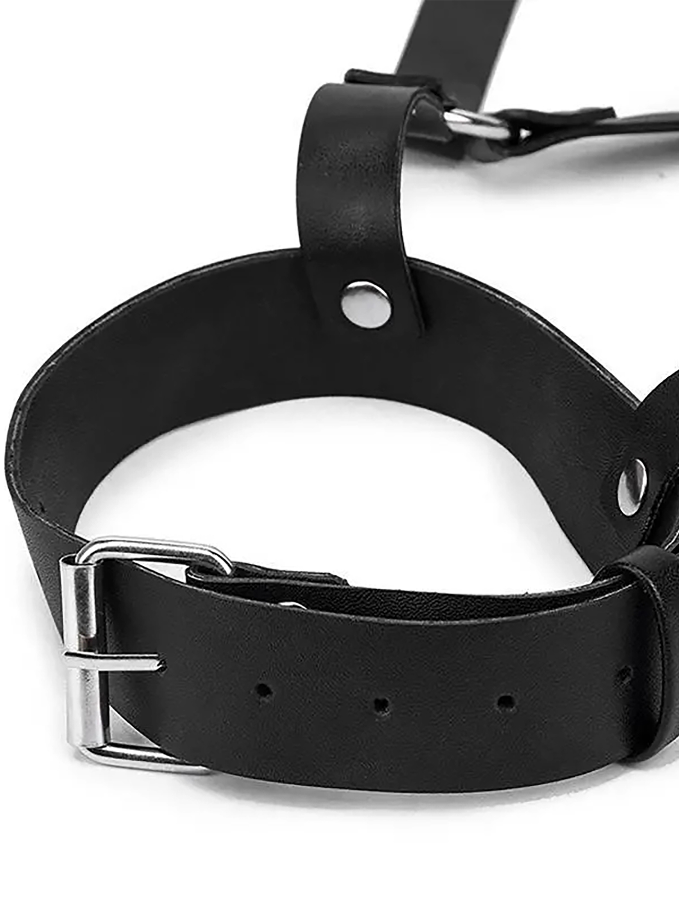 Women Leather Harness Belt Wai - Body Jewelry Goth ulasan dan harga