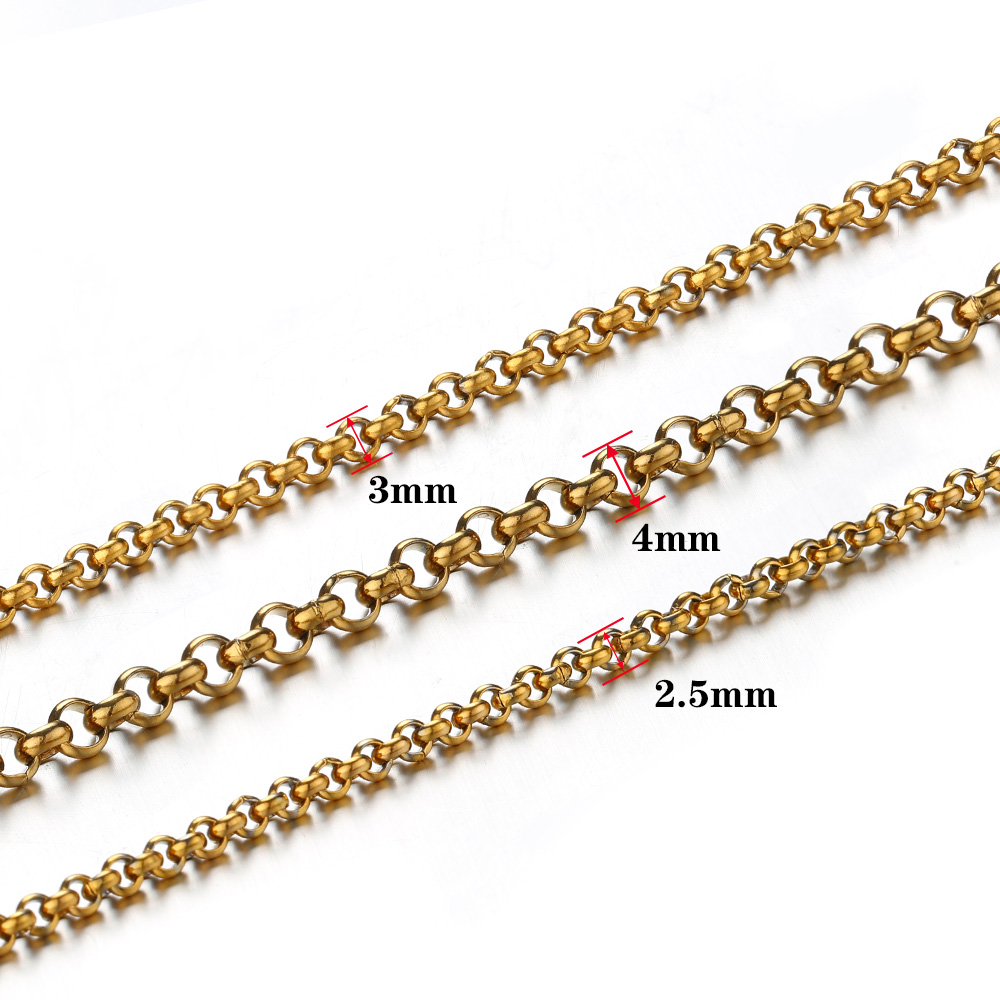 1 Meter 2-4mm Stainless Steel  - Body Chain Jewelry ulasan dan harga