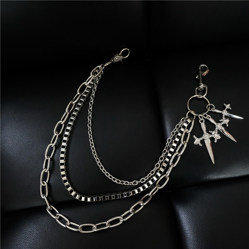 Hip-Hop Punk Metal Sword Casua - Body Jewelry Manufacturers ulasan dan harga