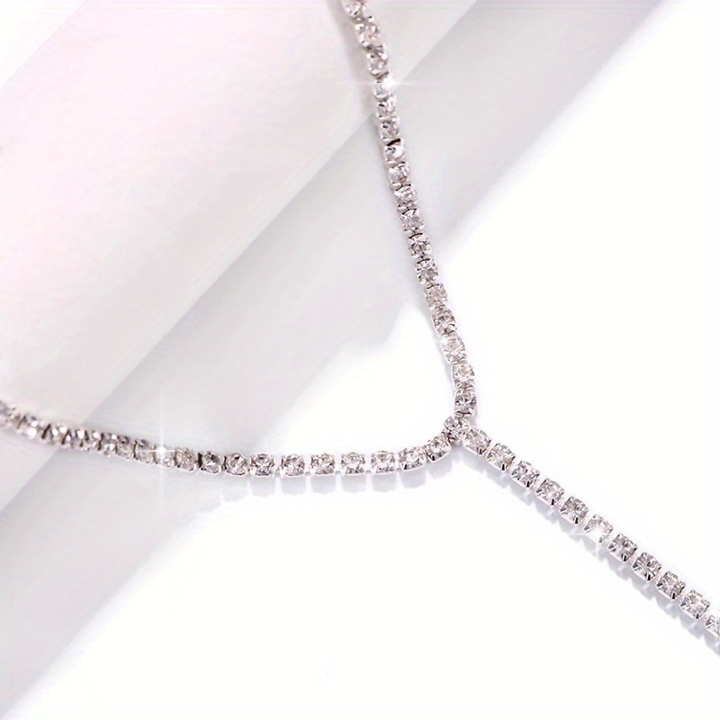 1 piece of sparkling rhineston - Body Jewelry Leg Chain ulasan dan harga