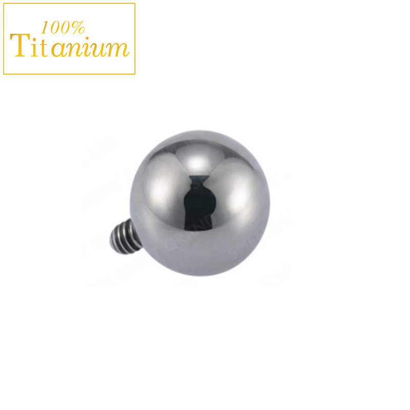 10Pc Implant Grade ASTM G23 Ti - Body Jewelry Replacement Ball ulasan dan harga