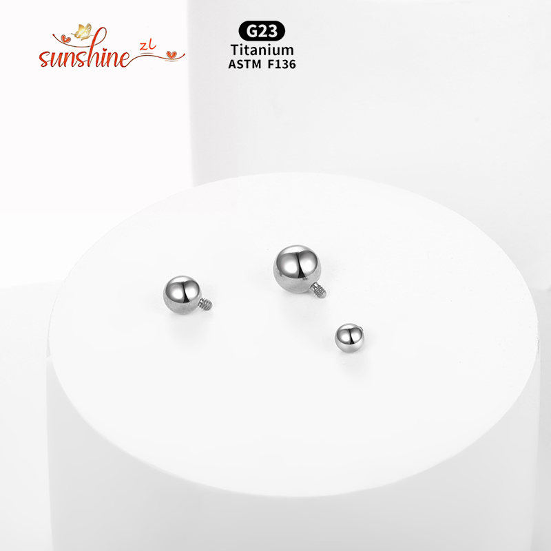1PCS Internally Threaded Ball  - Body Jewelry Replacement Ball ulasan dan harga