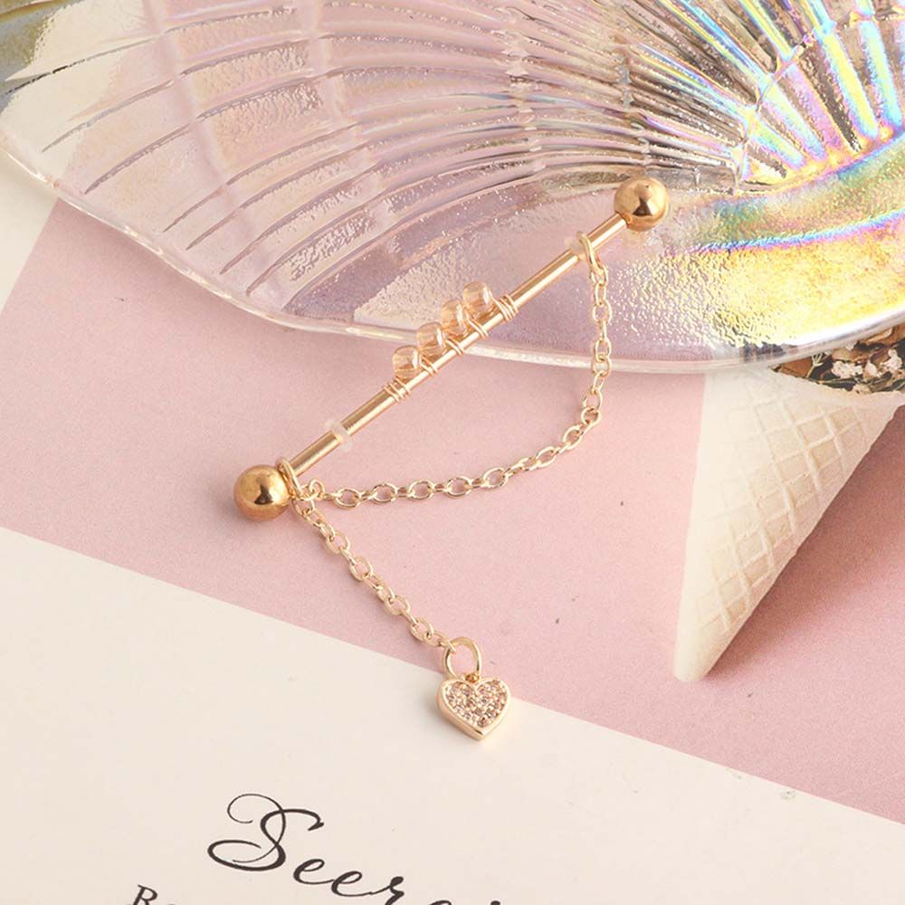 Jewelry Girls Gift Punk Style  - Industrial Barbell Long ulasan dan harga