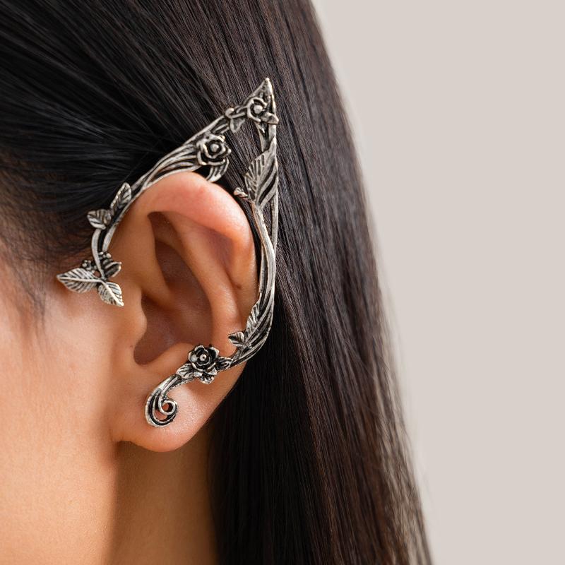 1Pair Goth Fairy Elf Ear Cuff  - Body Jewelry Goth ulasan dan harga