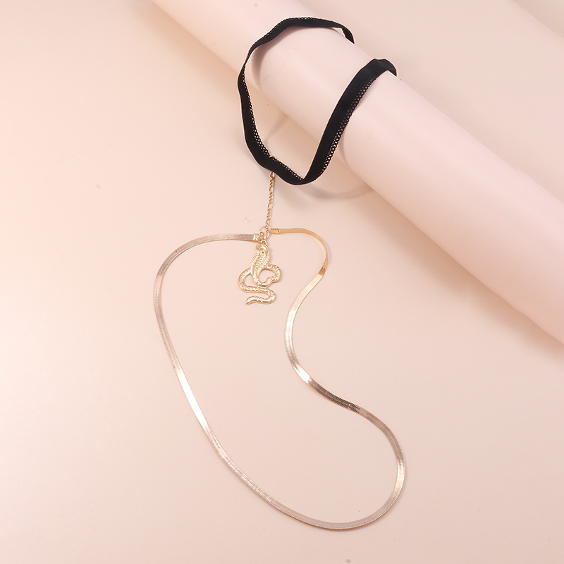 Aihua Bohemian Gold Color Leg  - Body Jewelry Leg Chain ulasan dan harga