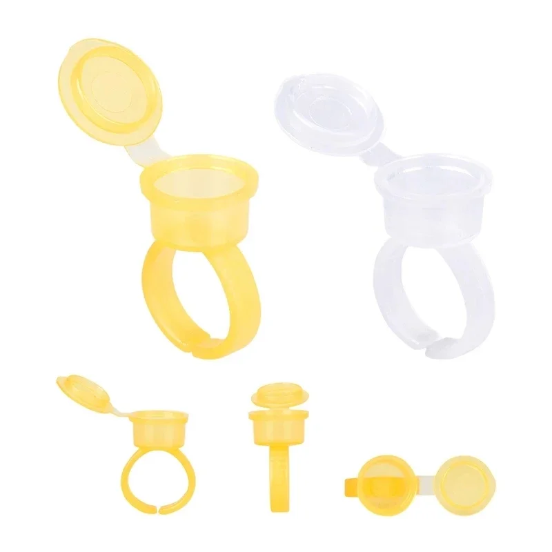 50PCS Tattoo Pigment Ink Ring  - Body Jewelry Tattoo ulasan dan harga