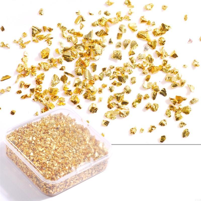Crushed Glass Glitter Resin 80 - Body Jewelry Jewelry Box ulasan dan harga