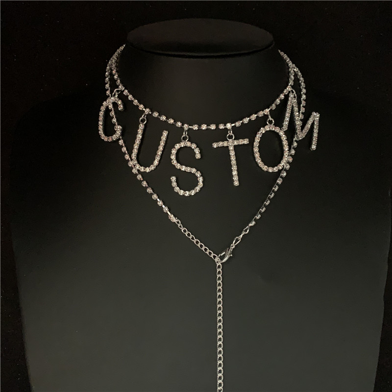 Dropship CUSTOM DIY Rhinestone - Body Jewelry Goth ulasan dan harga