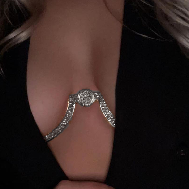 Stonefans Zircon Butterfly Tas - Body Jewelry Retainers ulasan dan harga