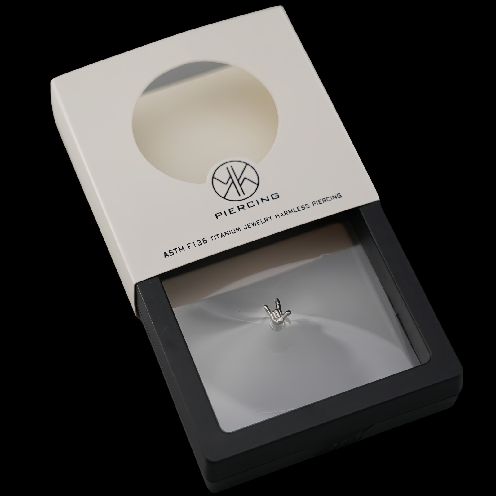 Titanium Stud Earrings Interna - Body Jewelry Jewelry Box ulasan dan harga