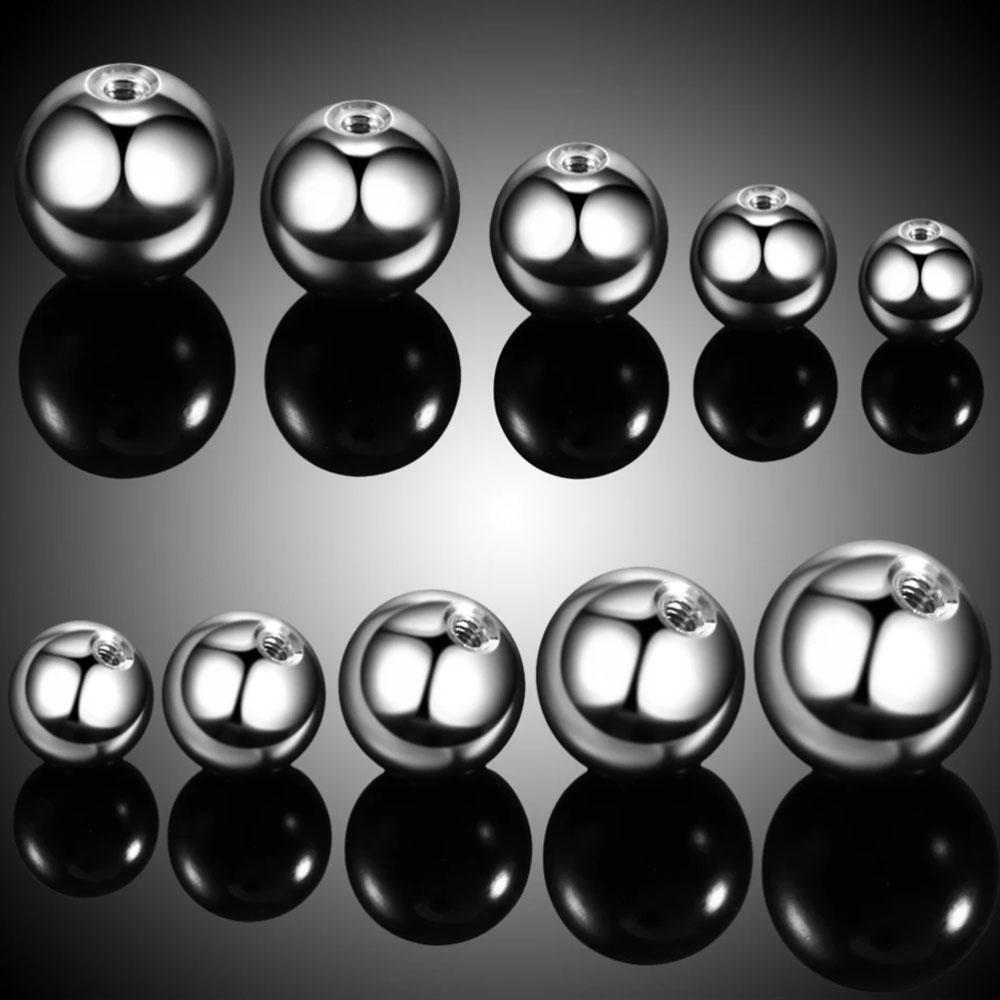 50Pcs Ball Labret Barbell Bar  - Body Jewelry Replacement Ball ulasan dan harga
