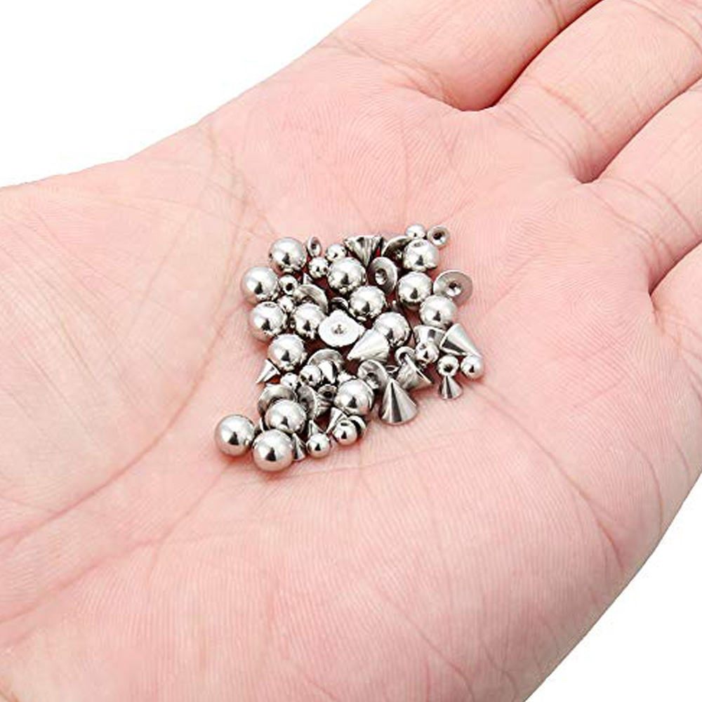 WKOUD 60PCS 14G 16G 3-5mm 316L - Body Jewelry Replacement Ball ulasan dan harga