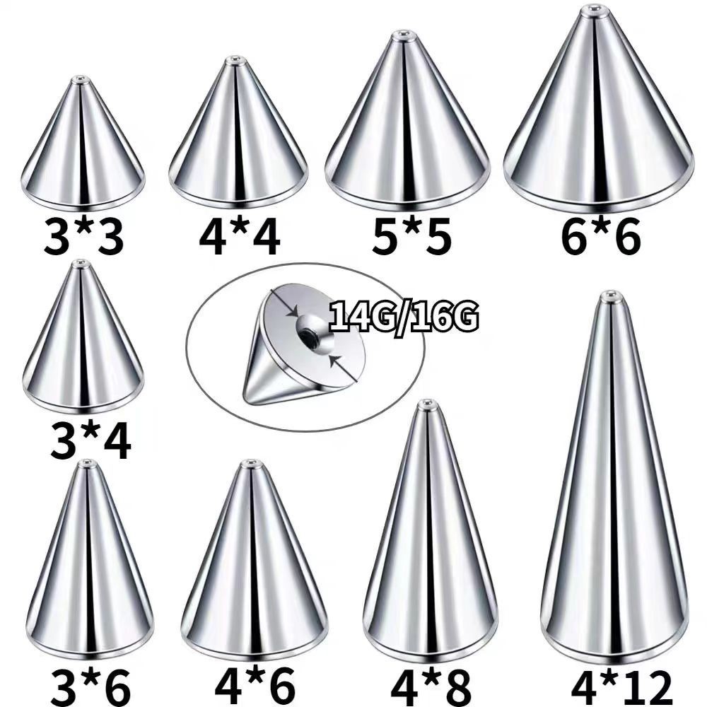 10pcs/lot 316L Stainless Steel - Body Jewelry Replacement Ball ulasan dan harga