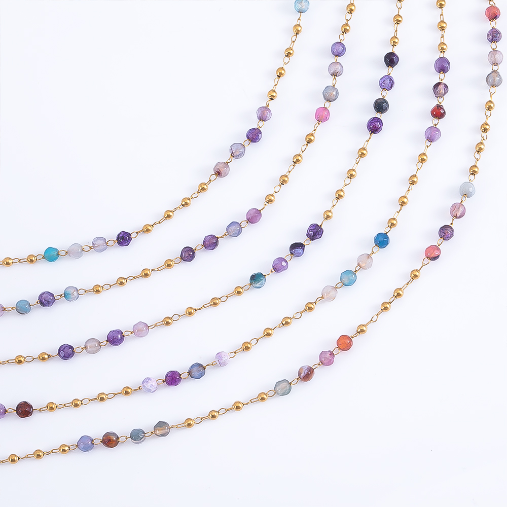 0.5M 1M Stainless Steel Colore - Body Chain Jewelry ulasan dan harga