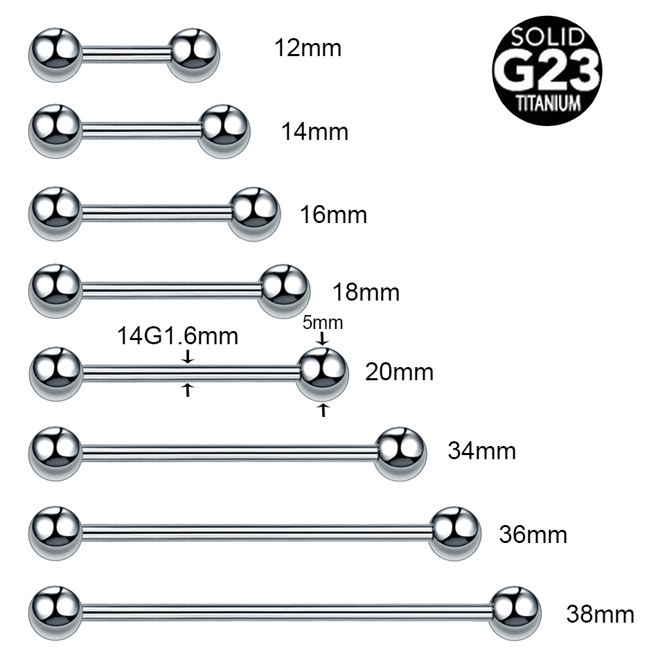1/5Pcs Titanium Industrial Bar - Industrial Barbell Long ulasan dan harga