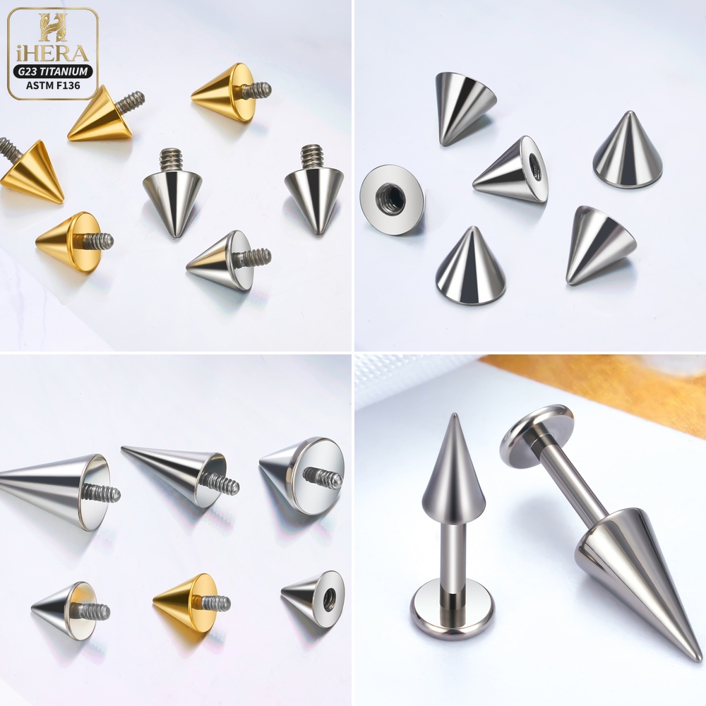 Titanium Ball Cone Replacement - Body Jewelry Replacement Ball ulasan dan harga