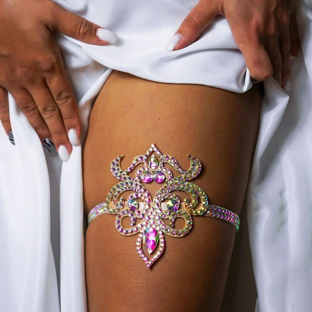 Elegant Boho Hollow Thigh Chai - Body Jewelry Retainers ulasan dan harga