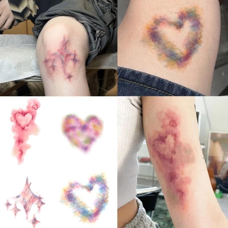 4 Sheets Halloween Wound Bruis - Body Jewelry Tattoo ulasan dan harga