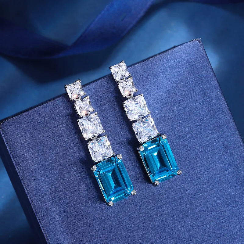 Goth Retro Luxurious Sea Blue  - Body Jewelry Goth ulasan dan harga