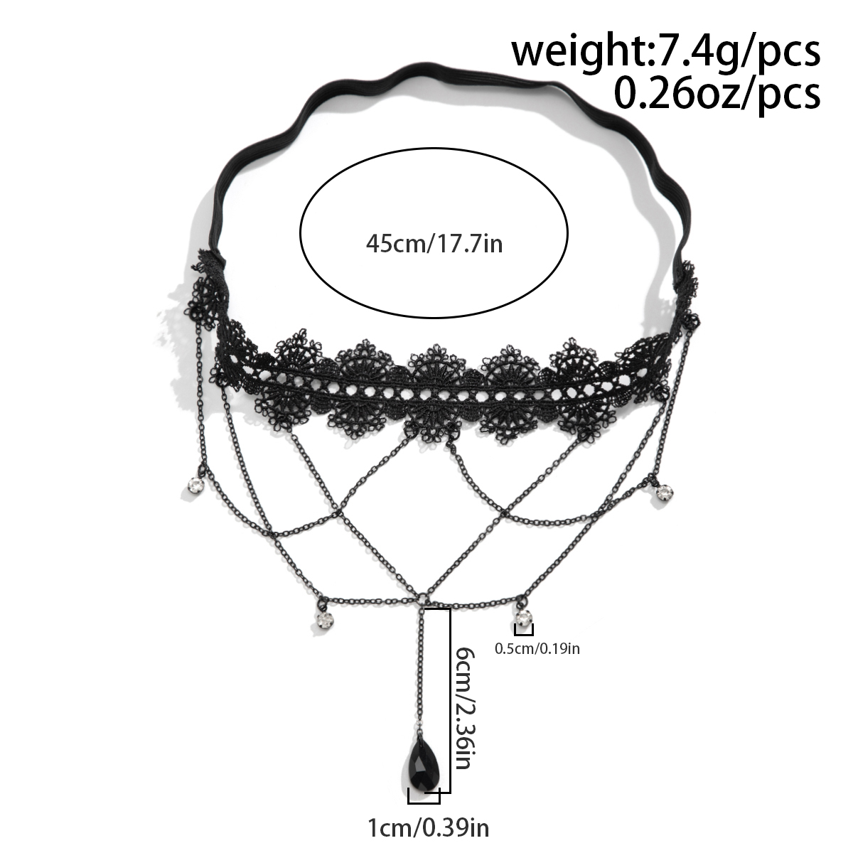 Ingemark Boho Elastic Band Bla - Body Jewelry Leg Chain ulasan dan harga