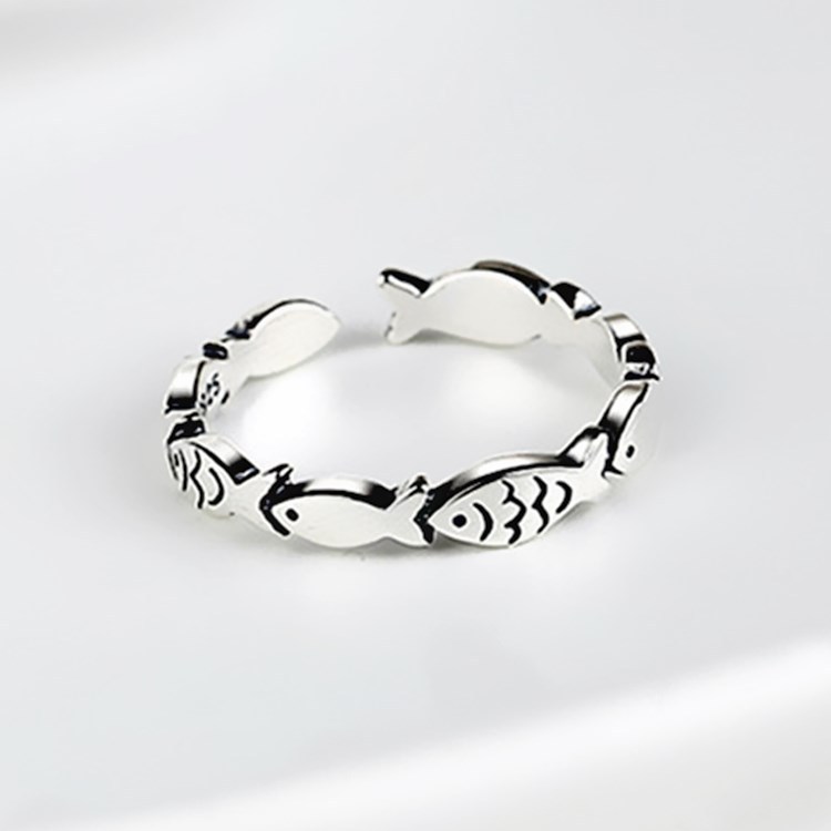 925 Sterling Silver Fish Adjus - Body Jewelry Wholesale ulasan dan harga