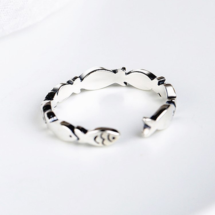 925 Sterling Silver Fish Adjus - Body Jewelry Wholesale ulasan dan harga