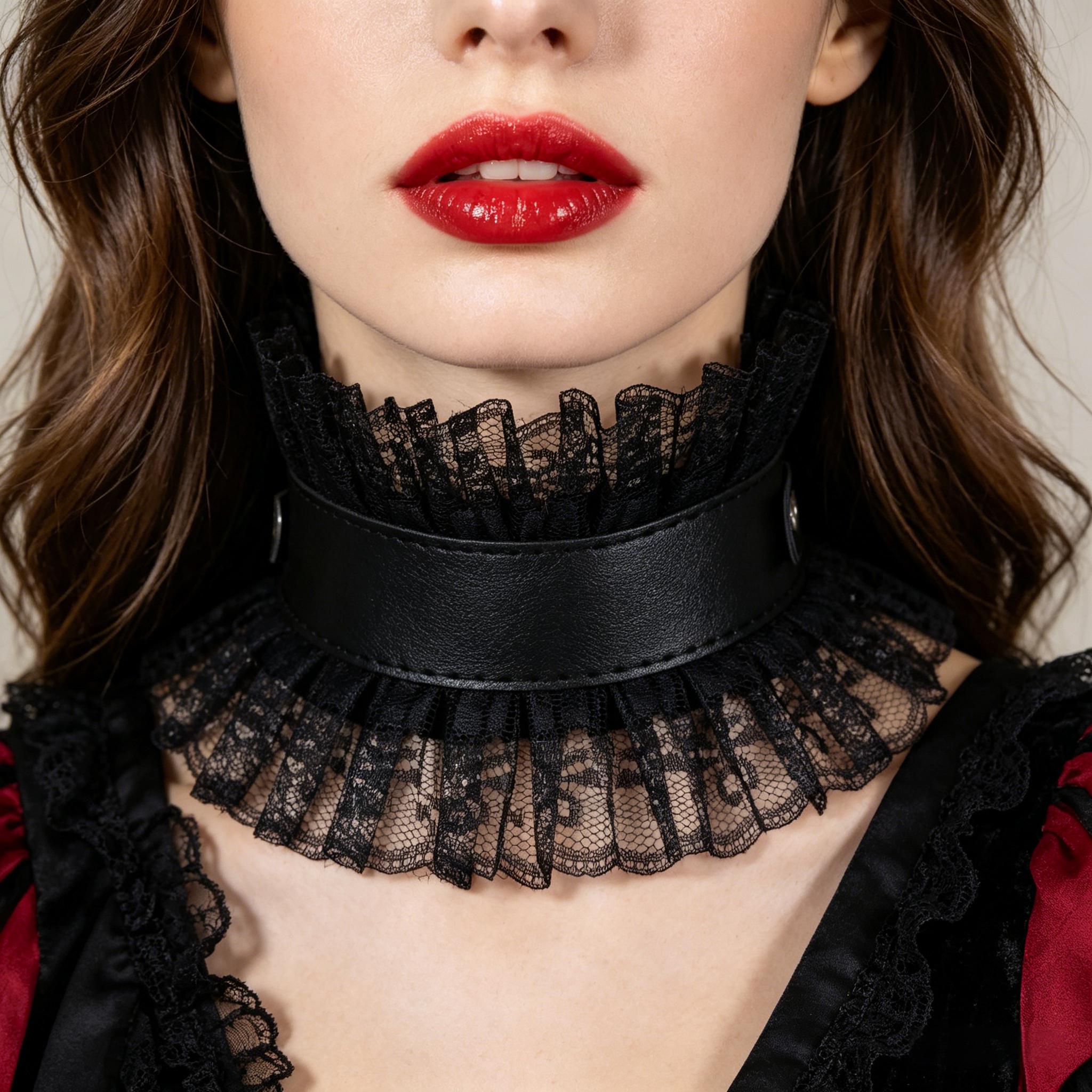 Women Vintage Fake Collar Goth - Body Jewelry Goth ulasan dan harga