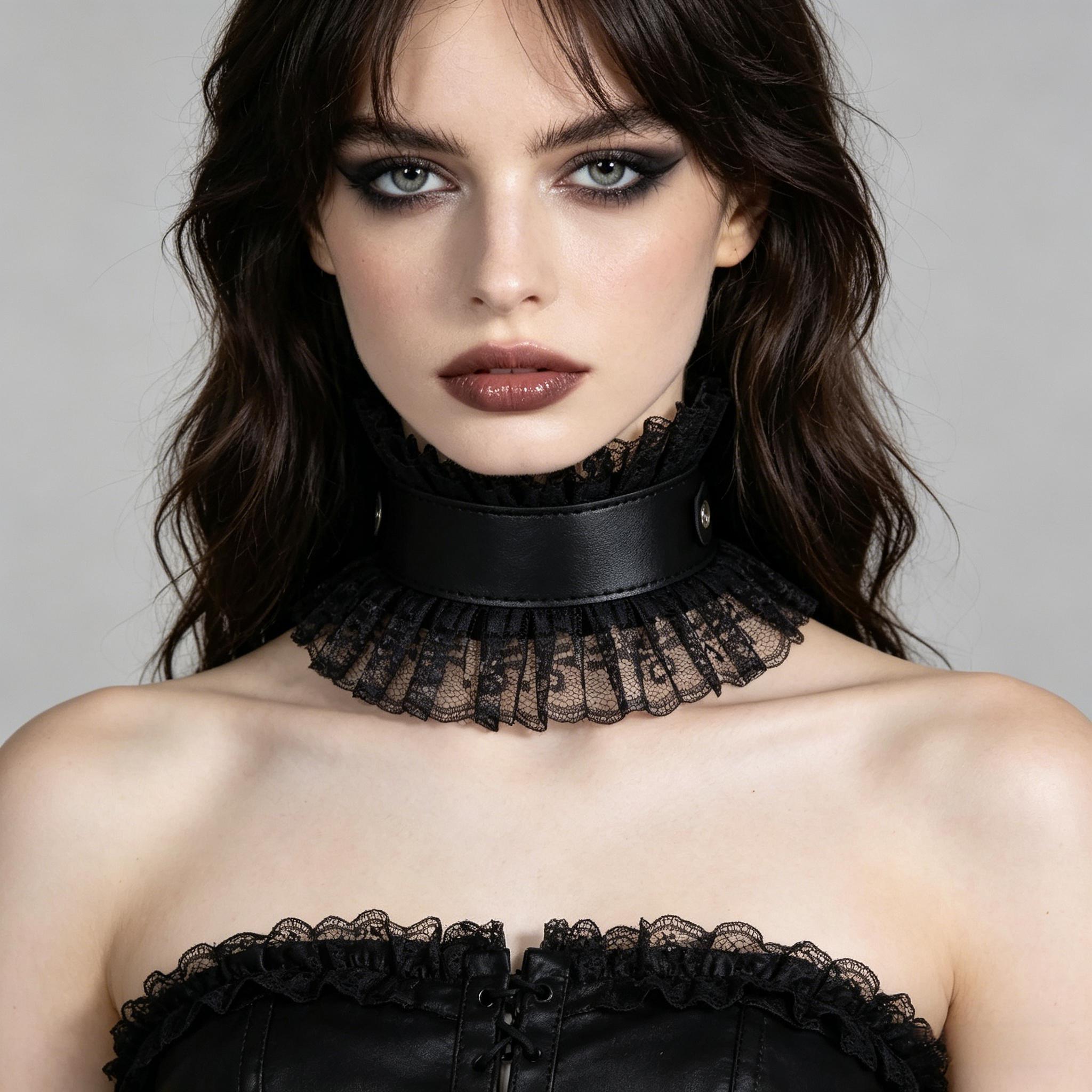 Women Vintage Fake Collar Goth - Body Jewelry Goth ulasan dan harga